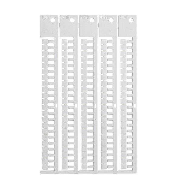 Brady Terminal Block Tag Polycarbonate 5.00 mm H x 5.00 mm W Box of 1430 Pieces, 1430PK SA4813